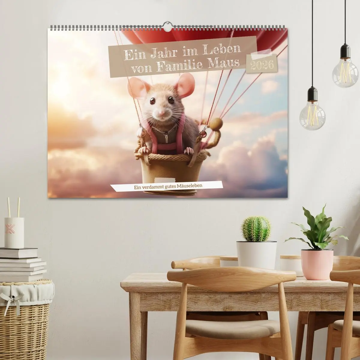 Bild: 9783457490983 | Ein Jahr im Leben von Familie Maus (Wandkalender 2026 DIN A2 quer),...