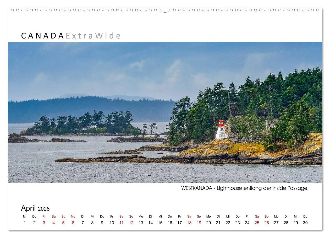 Bild: 9783457700983 | Impressionen aus Westkanada (Wandkalender 2026 DIN A2 quer),...