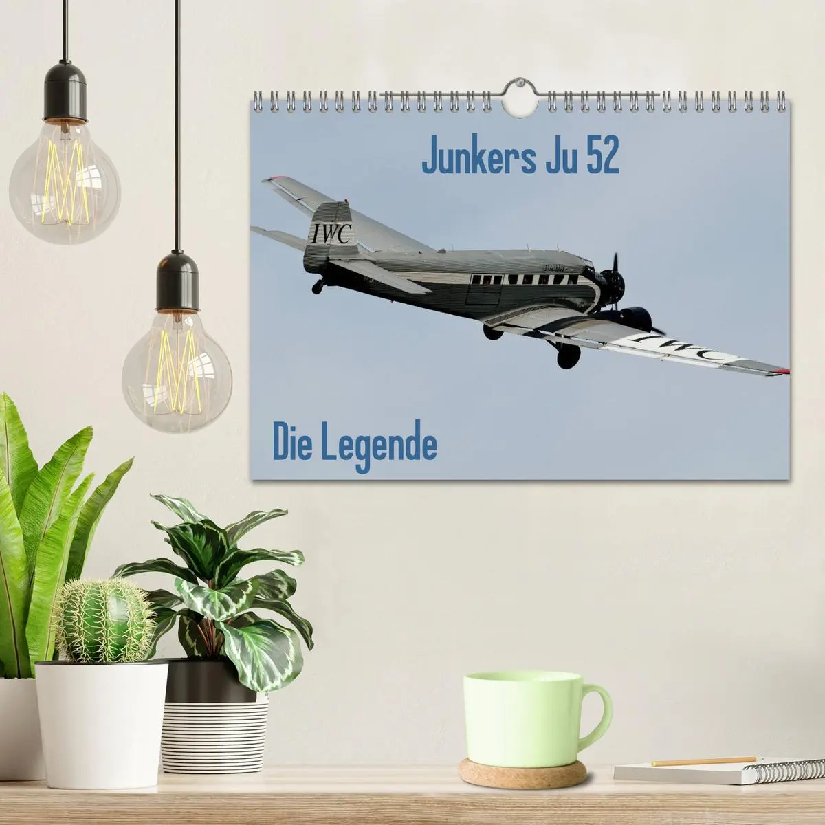 Bild: 9783457870983 | Junkers Ju 52 Die Legende (Wandkalender 2026 DIN A4 quer), CALVENDO...