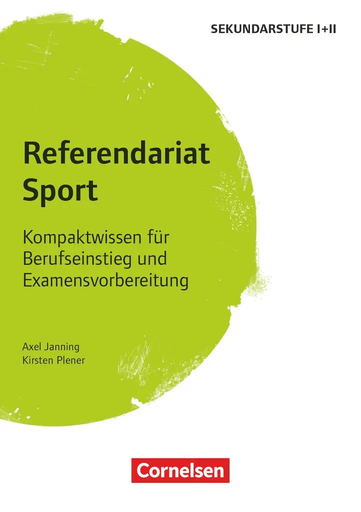 Cover: 9783589160983 | Referendariat Sport | Kirsten/Janning, Axel Plener | Taschenbuch