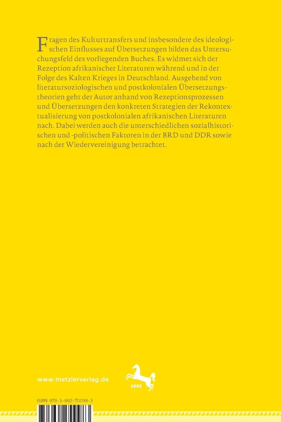 Rückseite: 9783662700983 | Postkoloniale Literaturen in globalen Kontexten | Hypolite Kembeu | ix