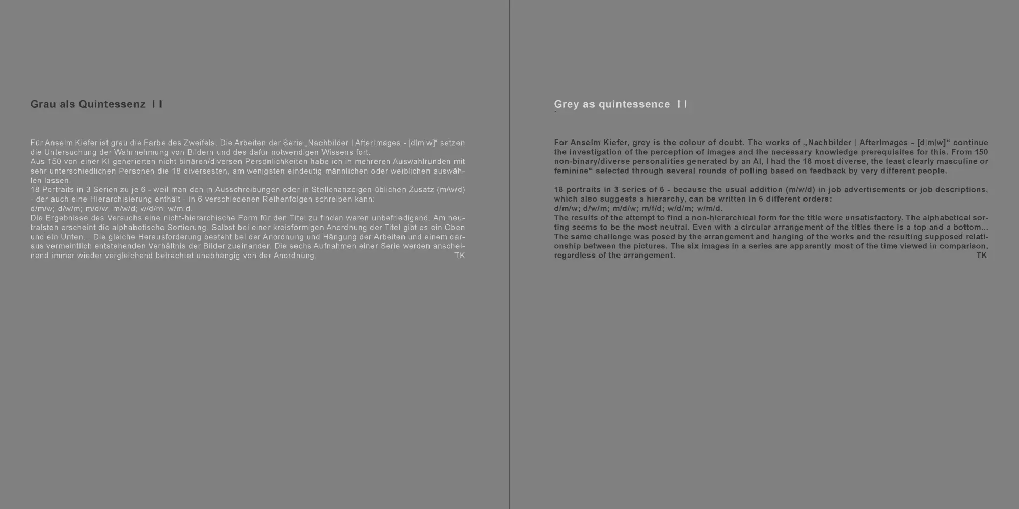Bild: 9783967030983 | Nachbilder - Afterimages | Thomas Kutschker | Buch | Deutsch | 2024
