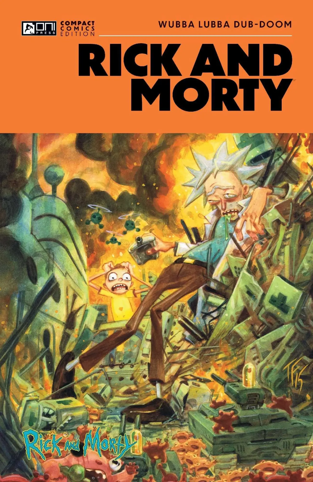 Cover: 9798894880983 | Rick and Morty Oni Compact Comics Edition: Wubba Lubba Dub-Doom | Buch