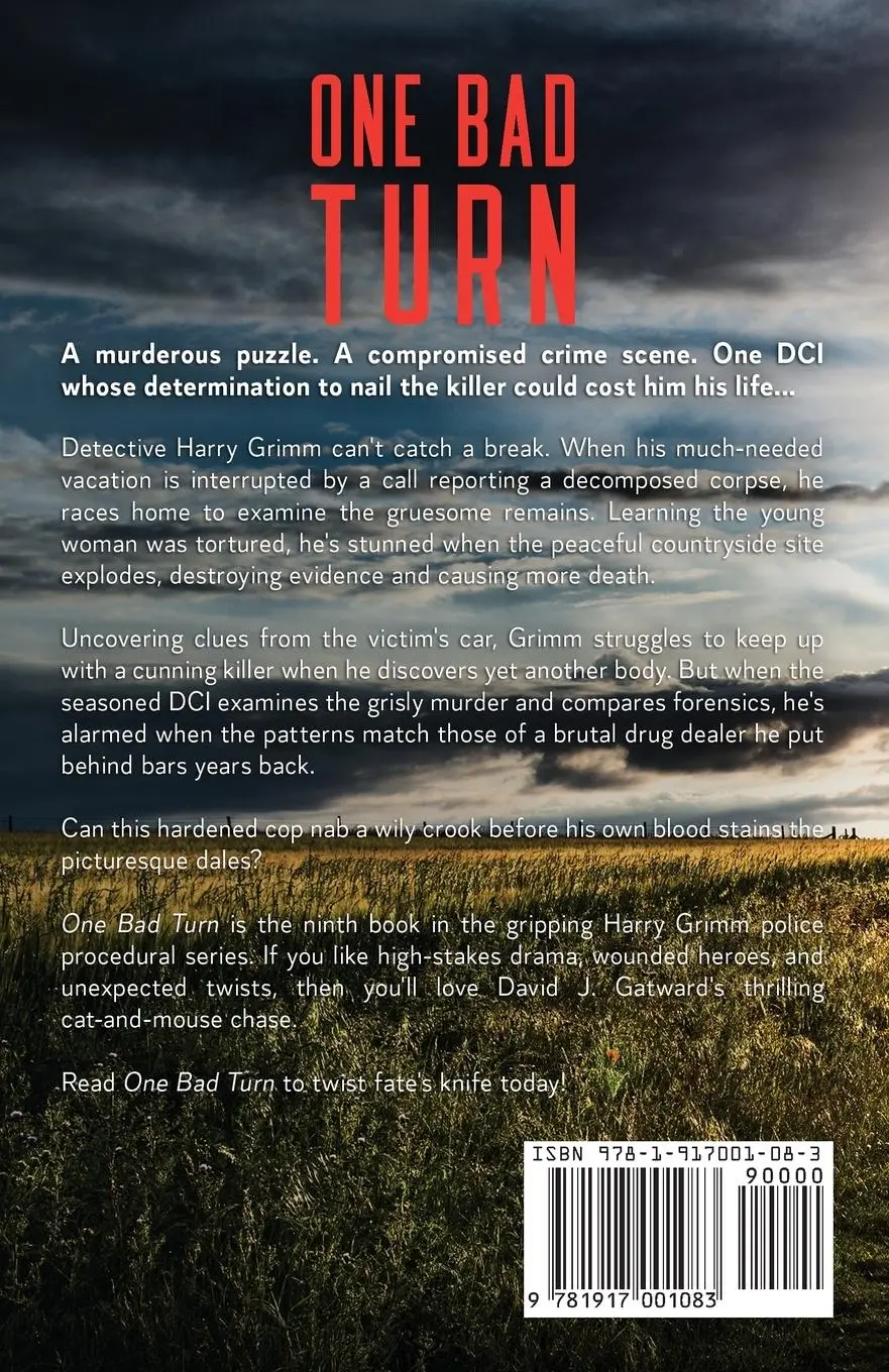 Rückseite: 9781917001083 | One Bad Turn | David J. Gatward | Taschenbuch | Englisch | 2023