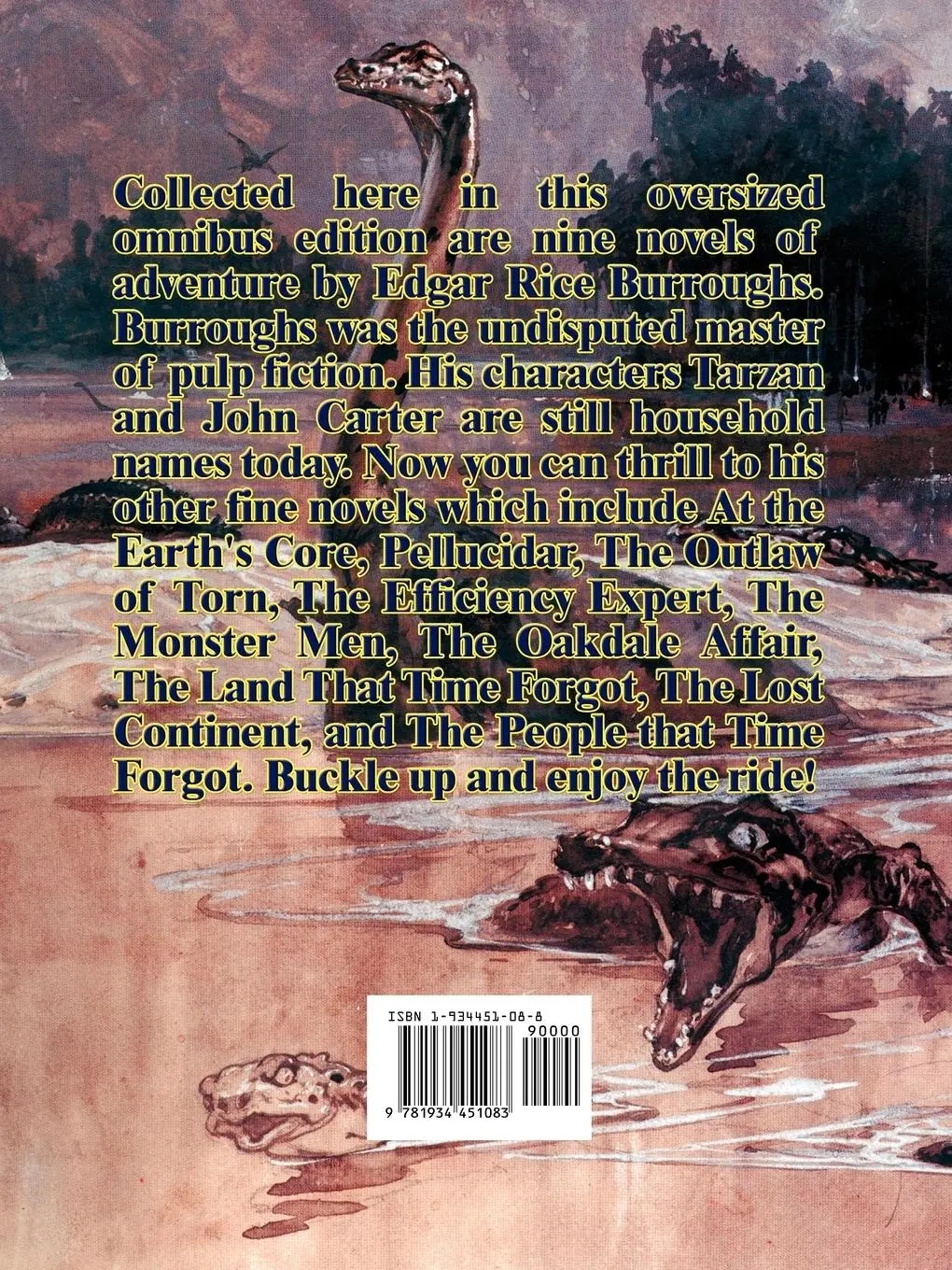 Rückseite: 9781934451083 | A Treasury of Edgar Rice Burroughs | Edgar Rice Burroughs | Buch