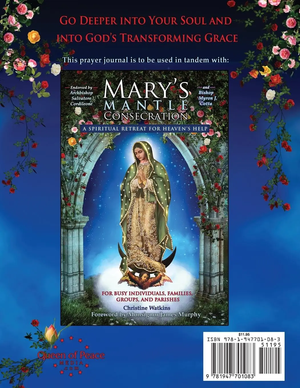 Rückseite: 9781947701083 | Mary's Mantle Consecration | Prayer Journal | Watkins (u. a.) | Buch