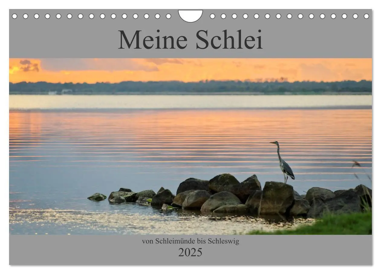 Cover: 9783435291083 | Meine Schlei 2025 (Wandkalender 2025 DIN A4 quer), CALVENDO...