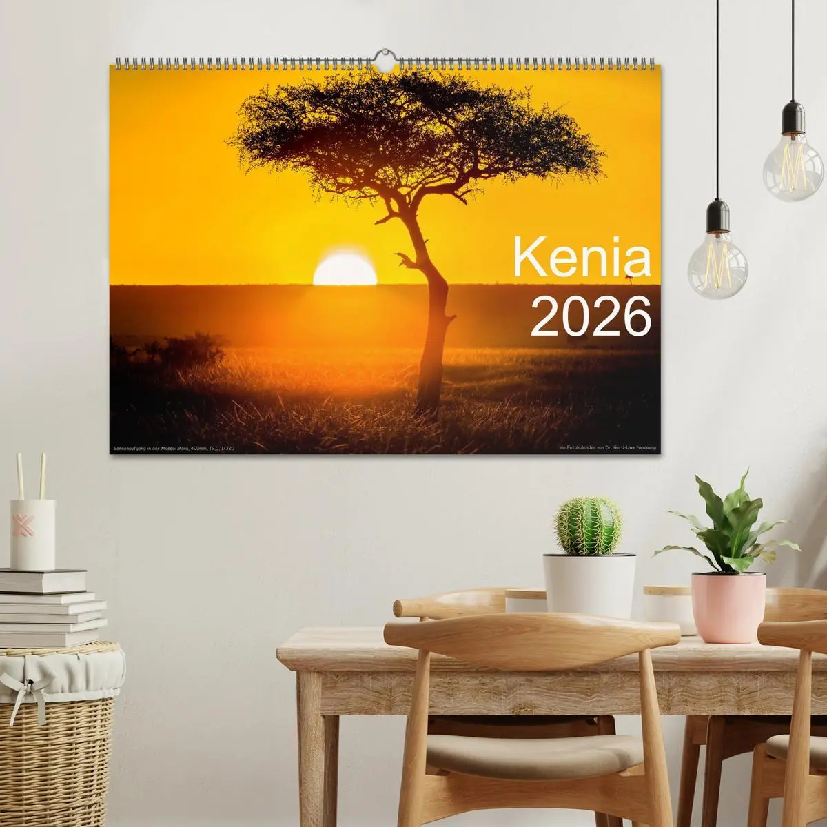 Bild: 9783516161083 | Kenia 2026 (Wandkalender 2026 DIN A2 quer), CALVENDO Monatskalender