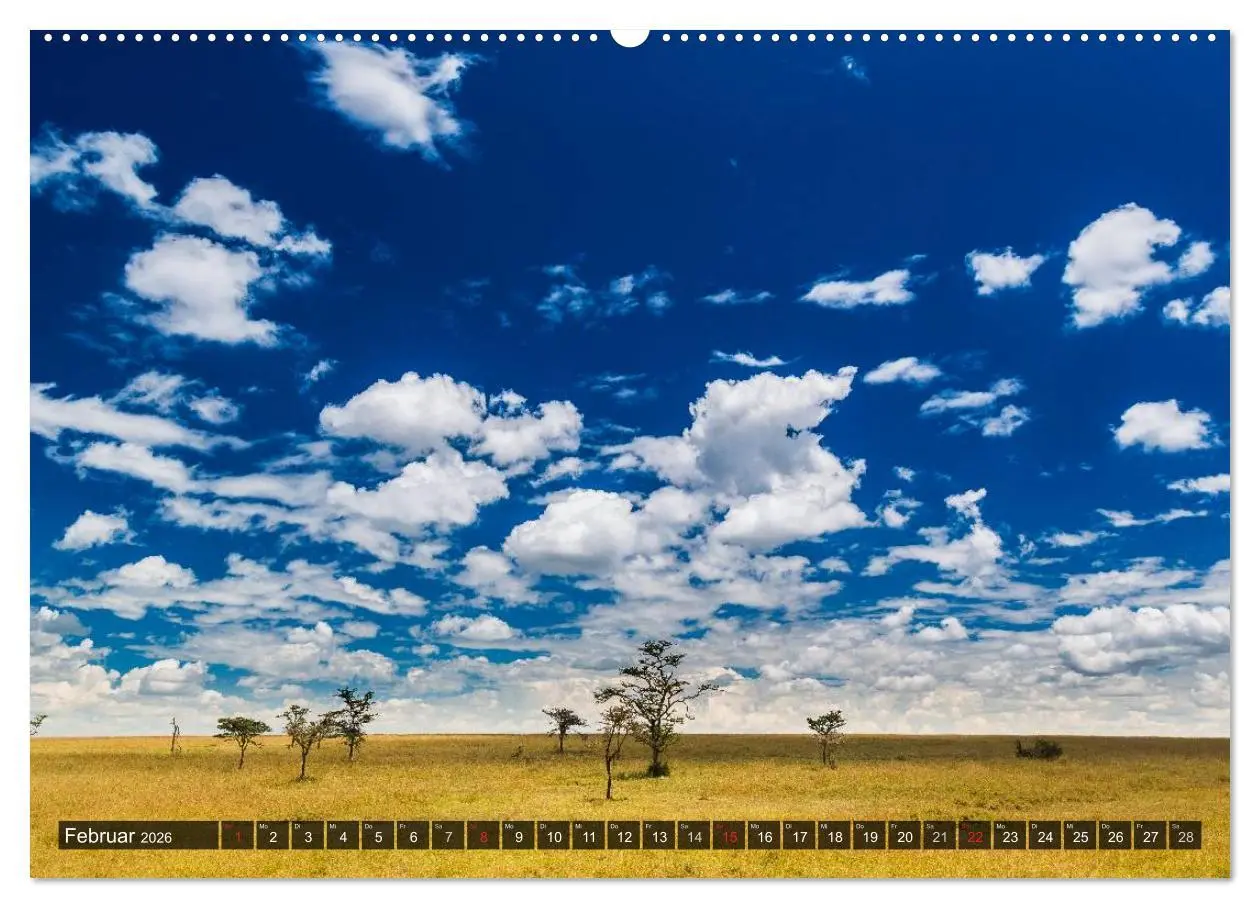 Bild: 9783516161083 | Kenia 2026 (Wandkalender 2026 DIN A2 quer), CALVENDO Monatskalender