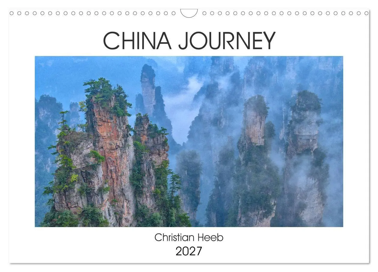 Cover: 9783569631083 | China Journey (Wandkalender 2027 DIN A3 quer), CALVENDO Monatskalender