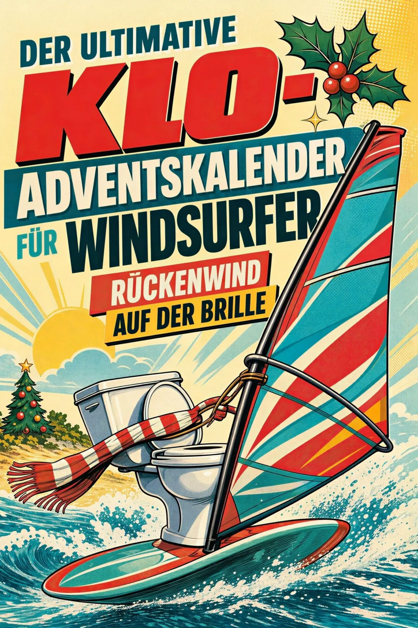 Cover: 9783696111083 | Der ultimative Klo-Adventskalender für Windsurfer | Elias Horn | Buch