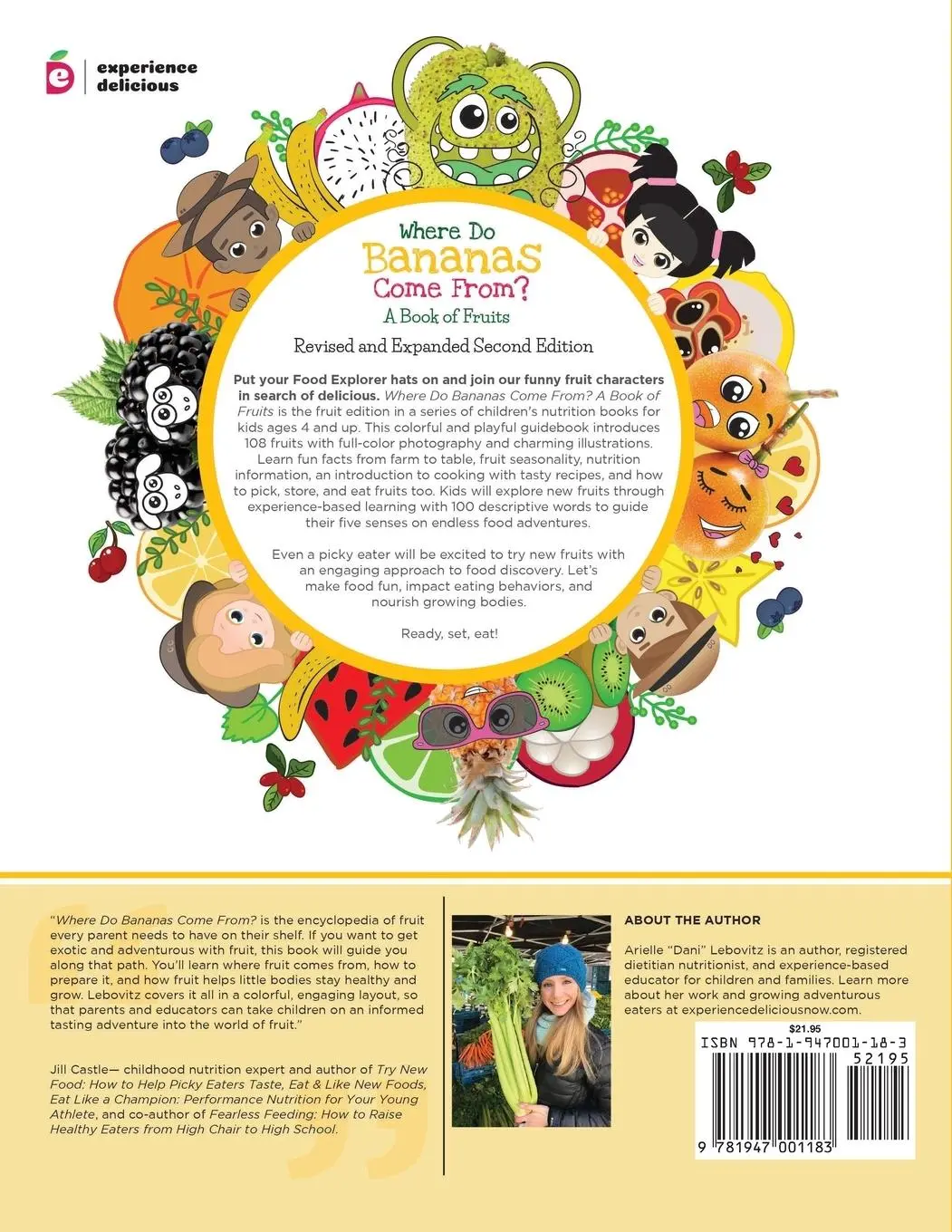 Rückseite: 9781947001183 | Where Do Bananas Come From? A Book of Fruits | Arielle Dani Lebovitz