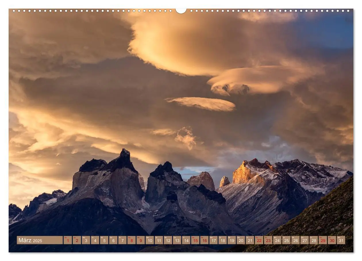 Bild: 9783435421183 | Patagonien: Einzigartige Landschaft am Ende der Welt (Wandkalender...