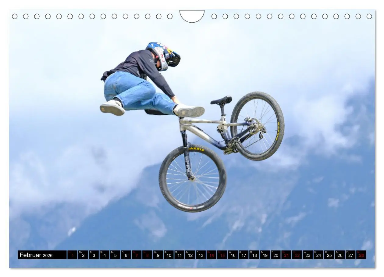 Bild: 9783457371183 | Slopestyle Mountainbike (Wandkalender 2026 DIN A4 quer), CALVENDO...