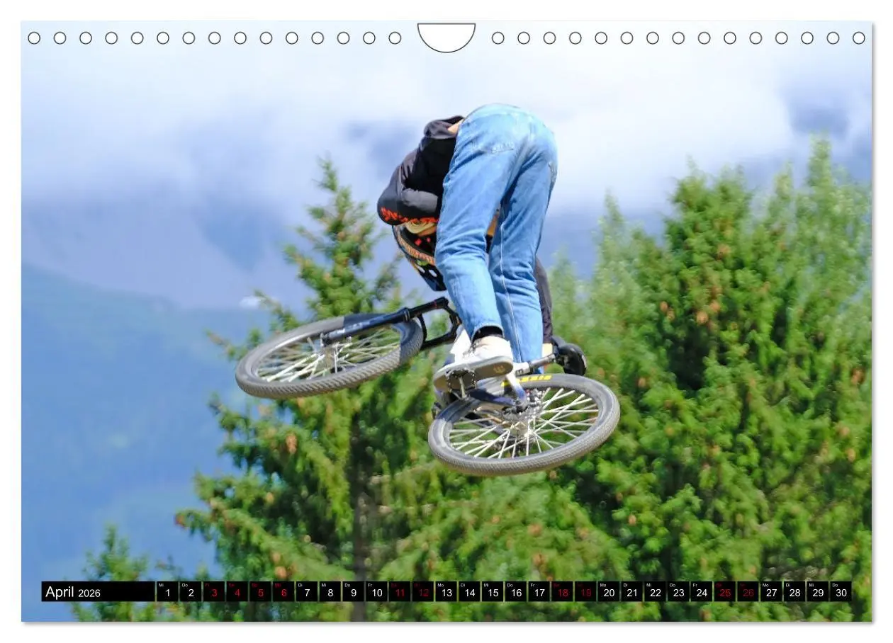 Bild: 9783457371183 | Slopestyle Mountainbike (Wandkalender 2026 DIN A4 quer), CALVENDO...