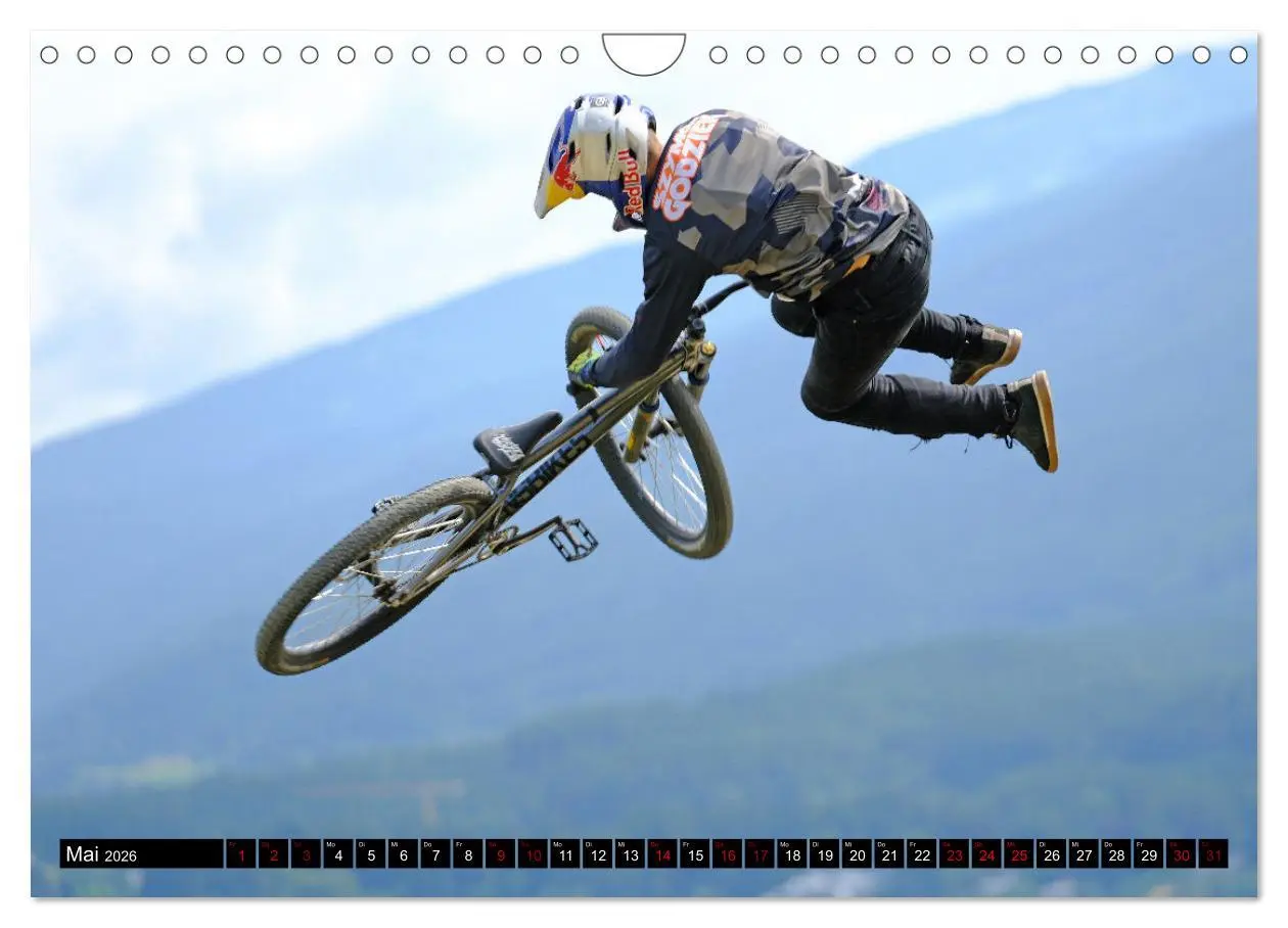 Bild: 9783457371183 | Slopestyle Mountainbike (Wandkalender 2026 DIN A4 quer), CALVENDO...