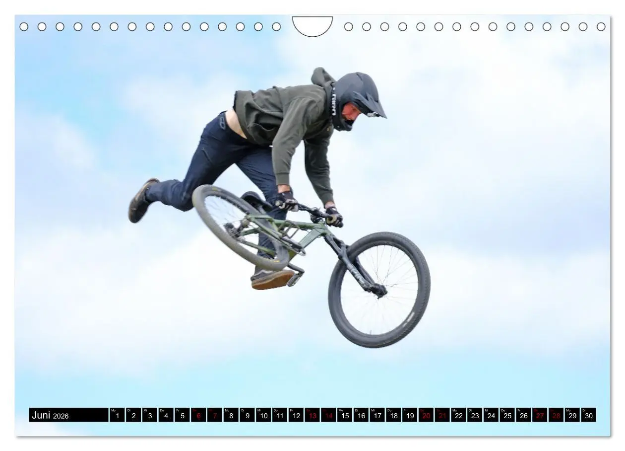 Bild: 9783457371183 | Slopestyle Mountainbike (Wandkalender 2026 DIN A4 quer), CALVENDO...