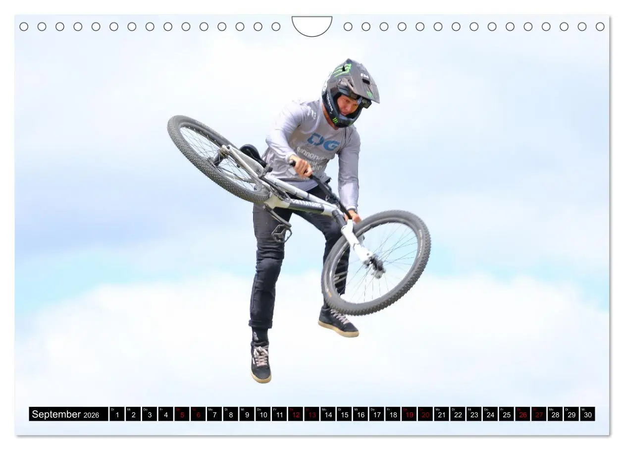 Bild: 9783457371183 | Slopestyle Mountainbike (Wandkalender 2026 DIN A4 quer), CALVENDO...