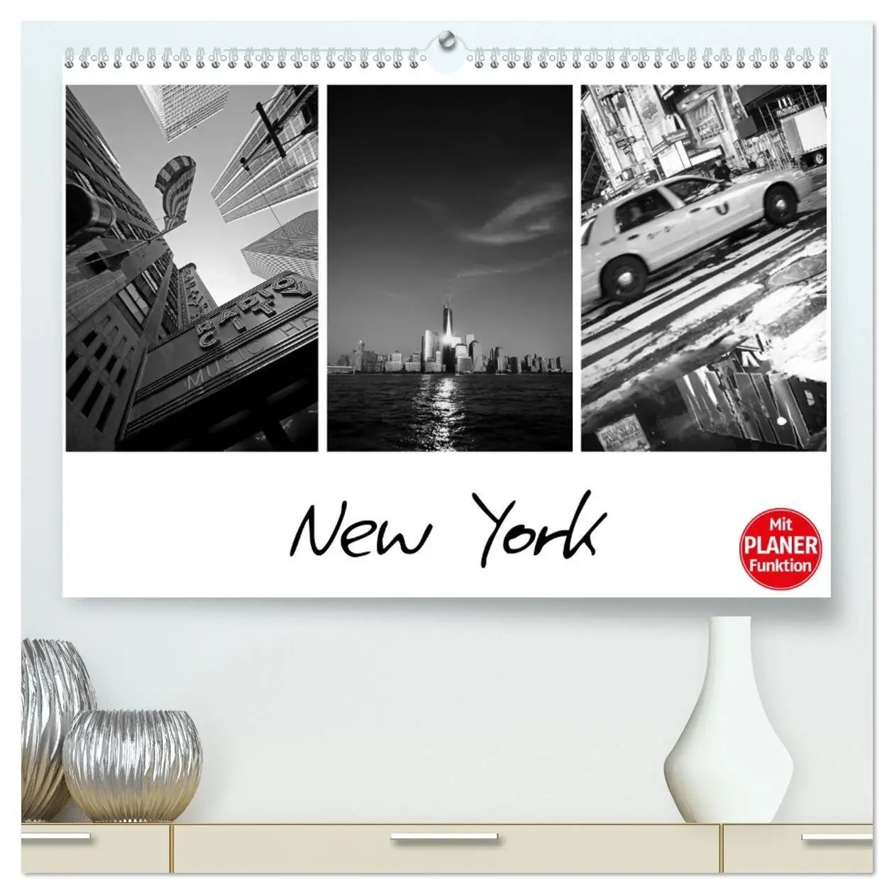 Cover: 9783457991183 | New York (hochwertiger Premium Wandkalender 2026 DIN A2 quer),...