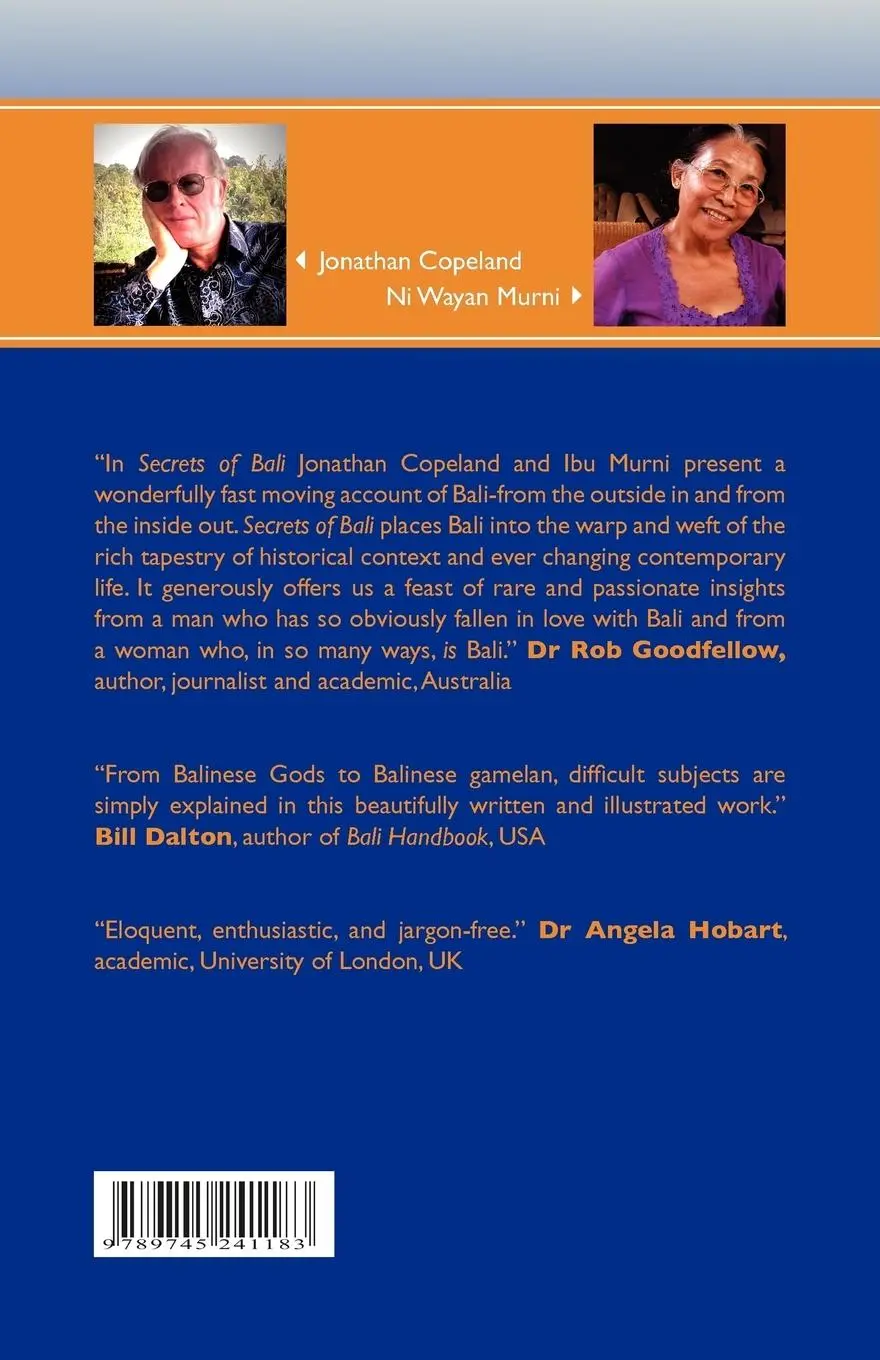 Rückseite: 9789745241183 | Secrets of Bali | Fresh Light on the Morning of the World | Copeland