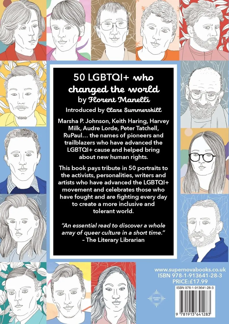 Rückseite: 9781913641283 | 50 LGBTQI+ who changed the world | Florent Manelli (u. a.) | Buch