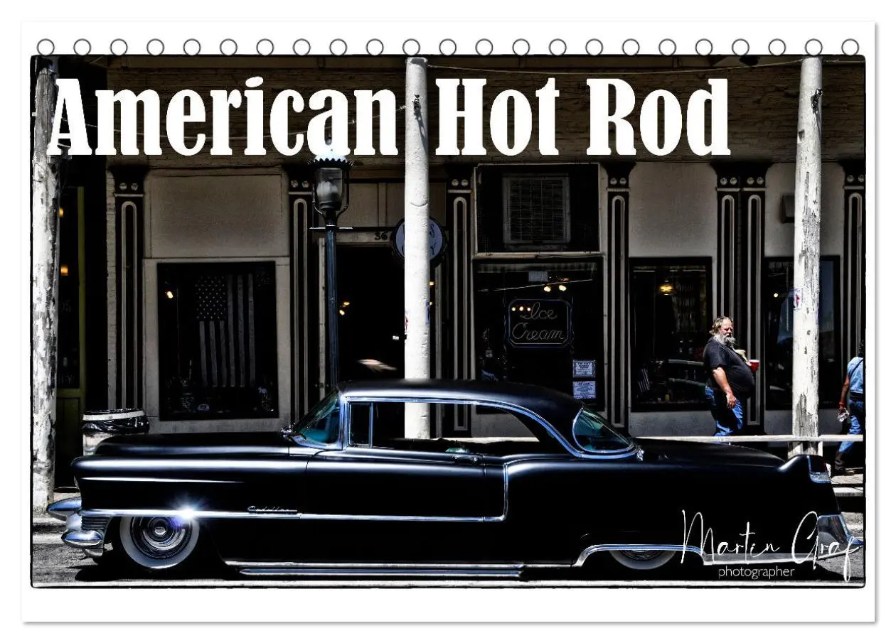 Cover: 9783457981283 | American Hot Rod (Tischkalender 2026 DIN A5 quer), CALVENDO...