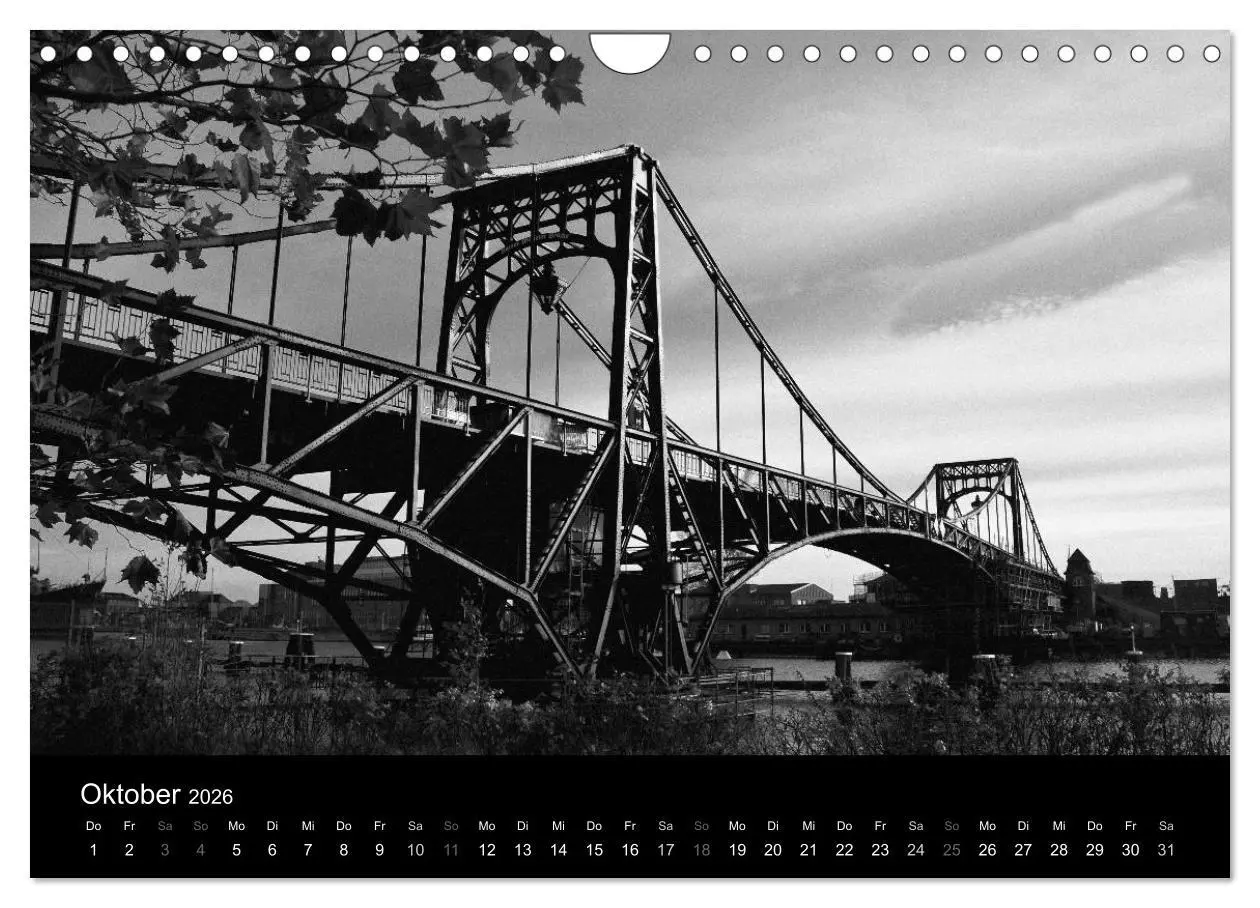 Bild: 9783516071283 | Kaiser-Wilhelm-Brücke Wilhelmshaven (Wandkalender 2026 DIN A4...