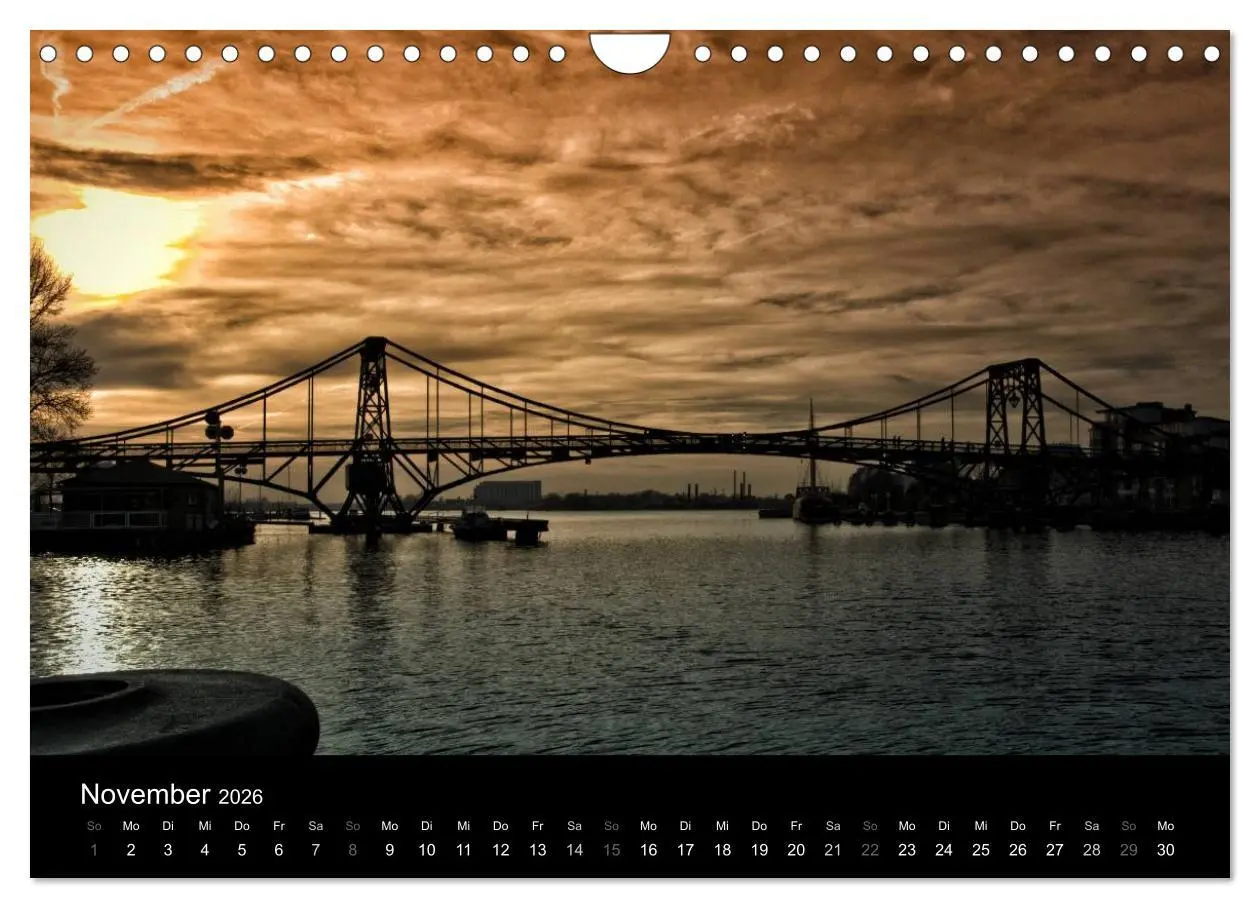 Bild: 9783516071283 | Kaiser-Wilhelm-Brücke Wilhelmshaven (Wandkalender 2026 DIN A4...