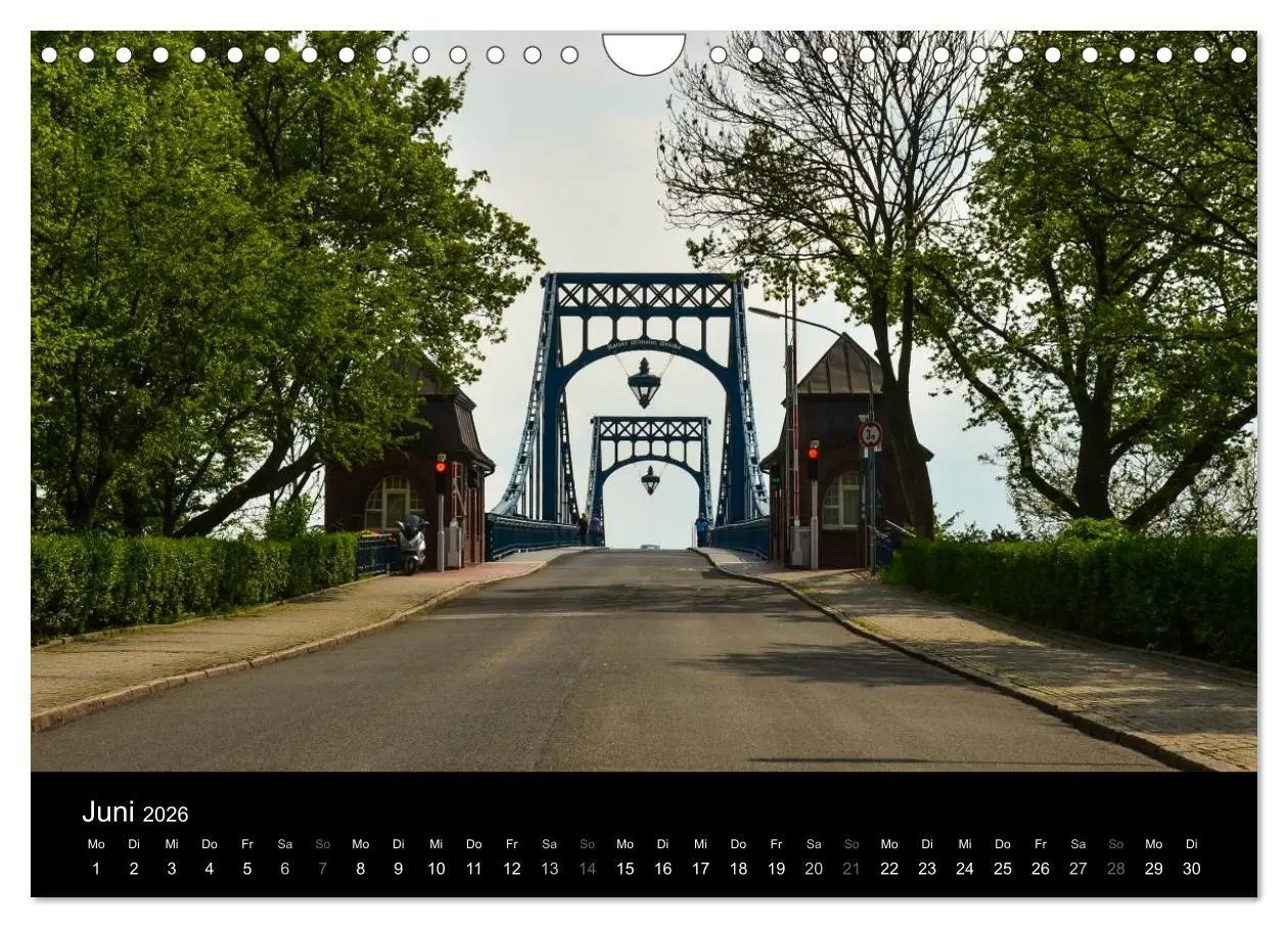 Bild: 9783516071283 | Kaiser-Wilhelm-Brücke Wilhelmshaven (Wandkalender 2026 DIN A4...
