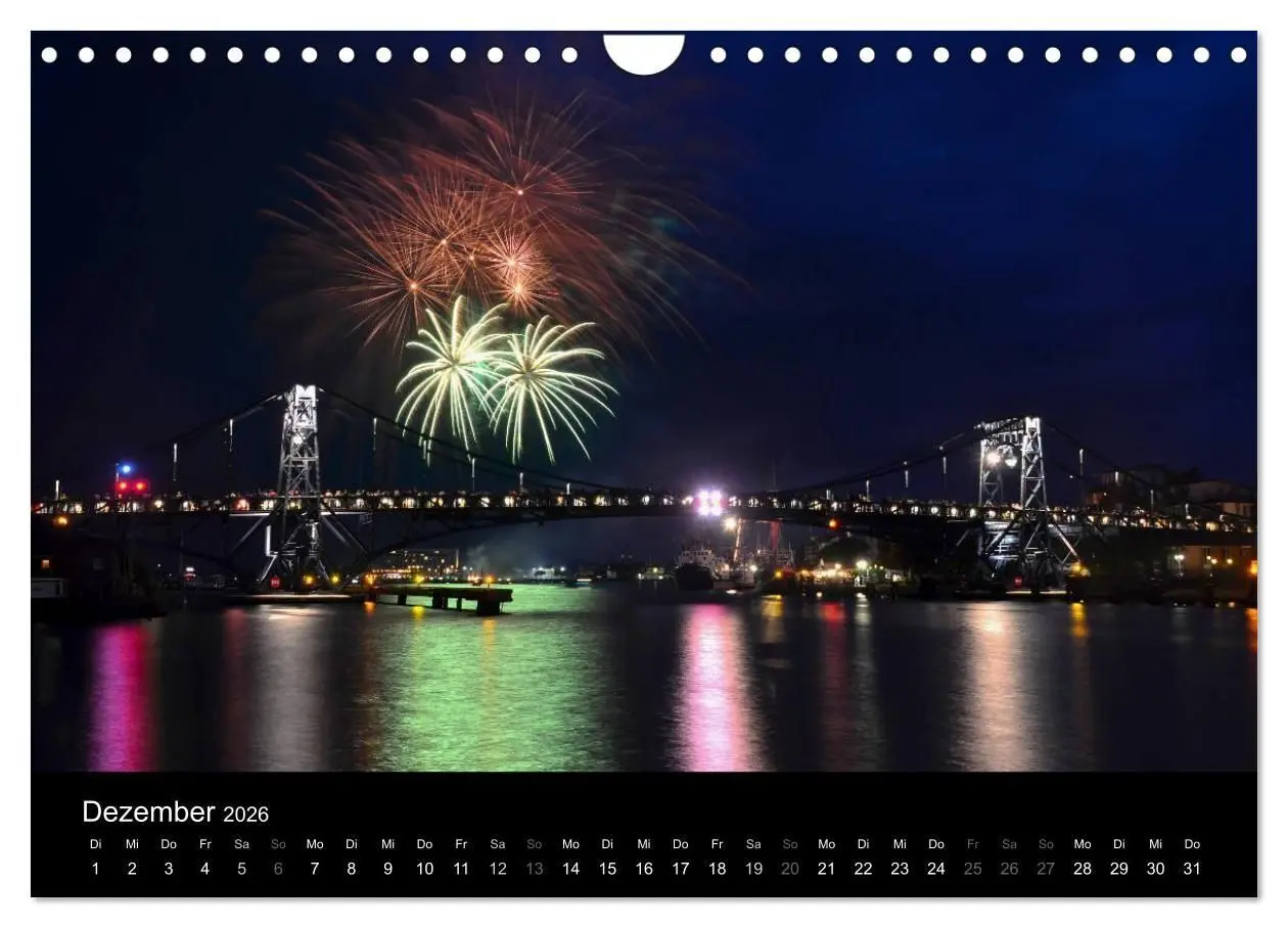 Bild: 9783516071283 | Kaiser-Wilhelm-Brücke Wilhelmshaven (Wandkalender 2026 DIN A4...
