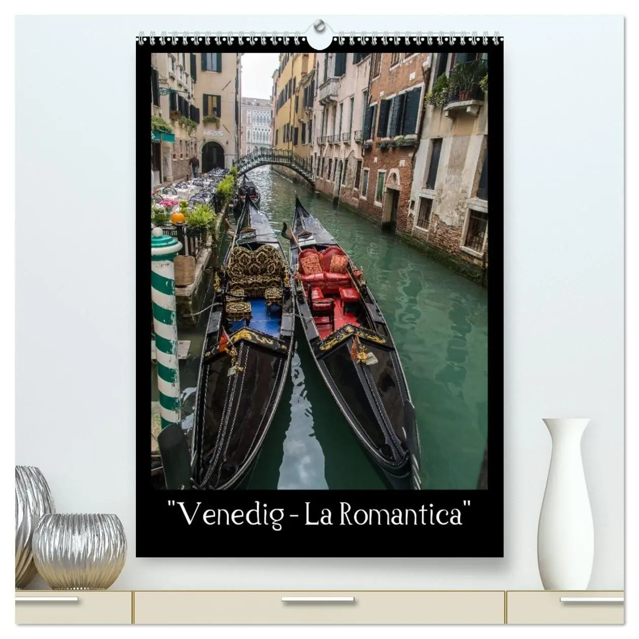 Cover: 9783594121283 | "Venedig - La Romantica" (hochwertiger Premium Wandkalender 2027...