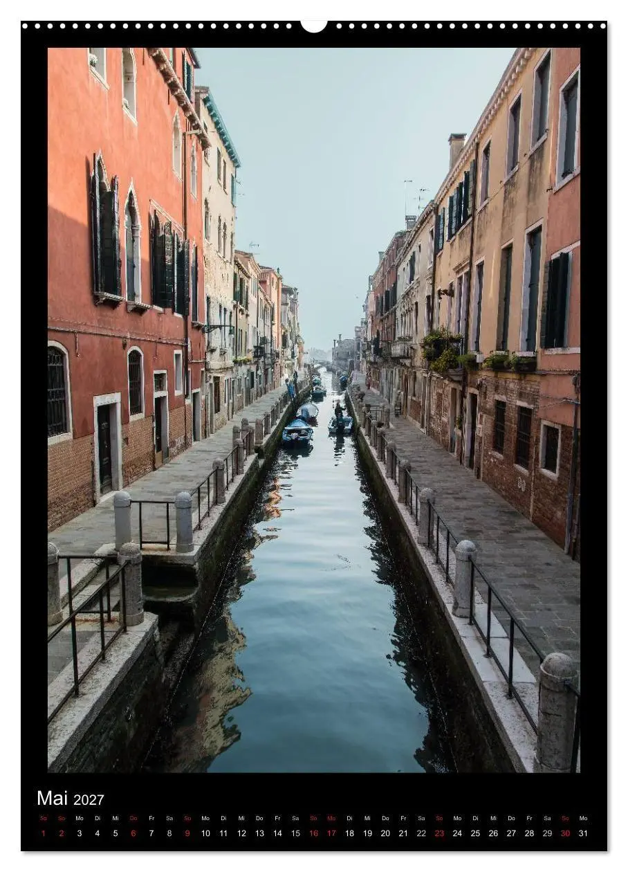Bild: 9783594121283 | "Venedig - La Romantica" (hochwertiger Premium Wandkalender 2027...