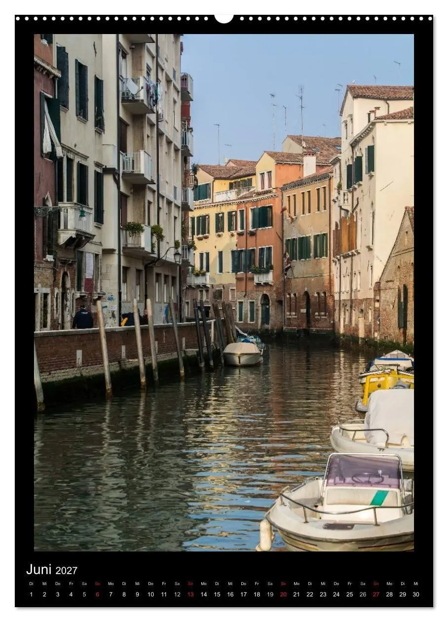 Bild: 9783594121283 | "Venedig - La Romantica" (hochwertiger Premium Wandkalender 2027...