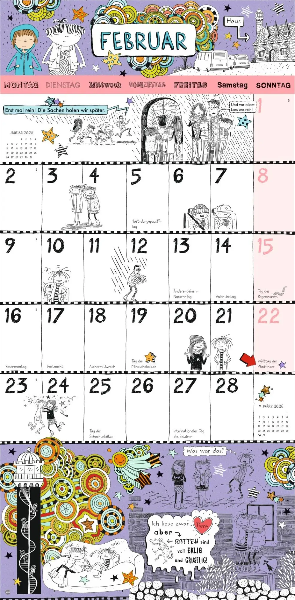 Bild: 9783756411283 | Lotta-Leben Broschurkalender 2026 | Alice Pantermüller | Kalender