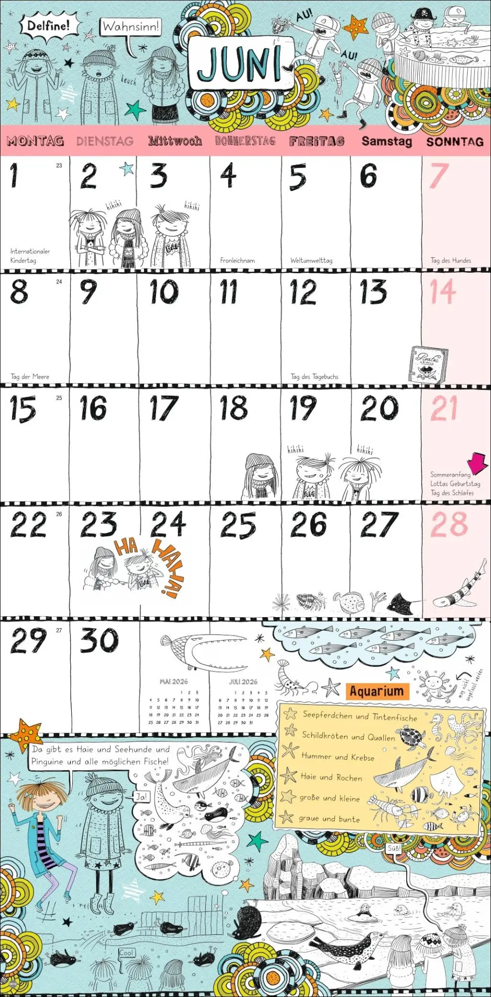 Bild: 9783756411283 | Lotta-Leben Broschurkalender 2026 | Alice Pantermüller | Kalender