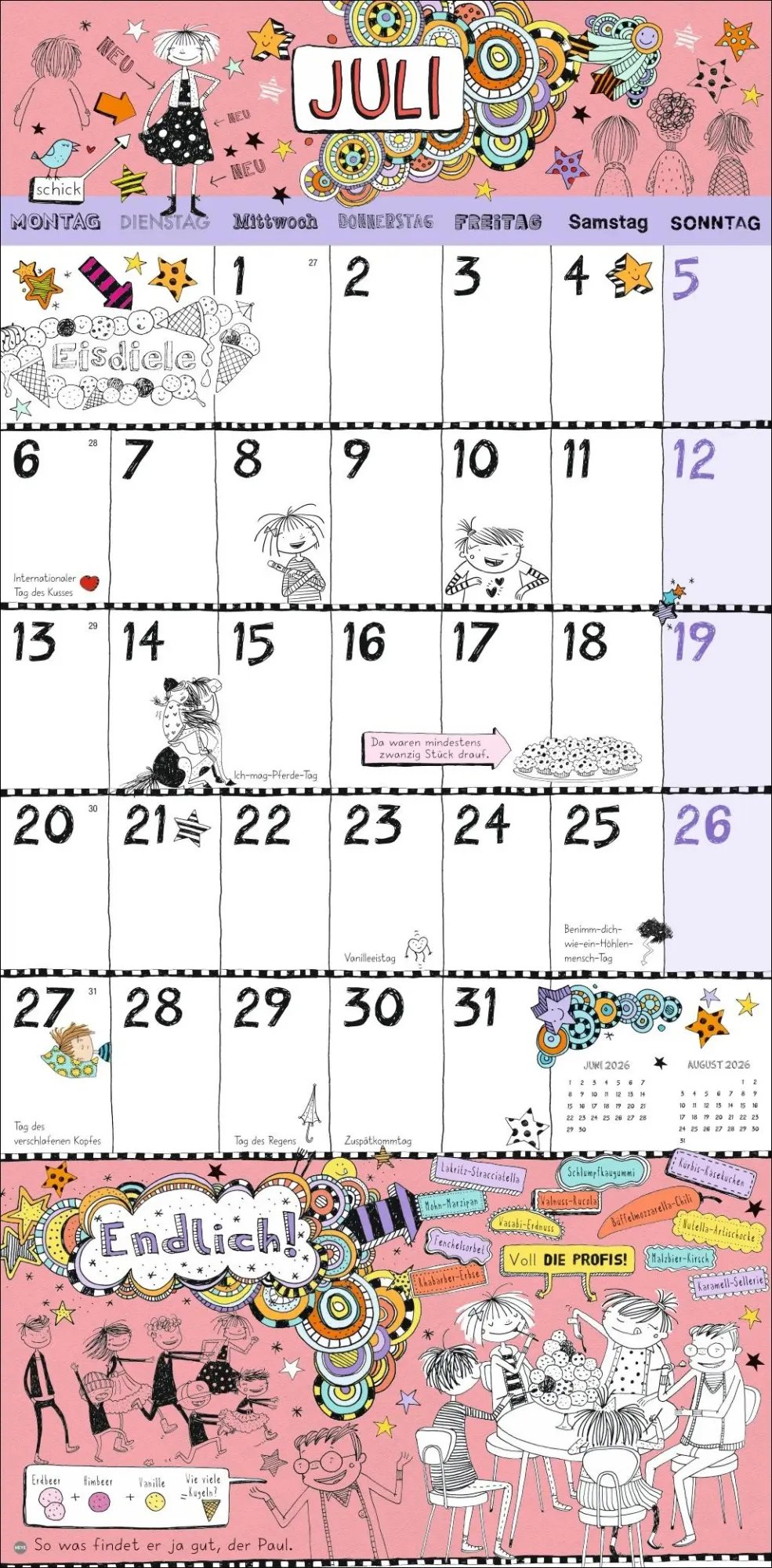 Bild: 9783756411283 | Lotta-Leben Broschurkalender 2026 | Alice Pantermüller | Kalender