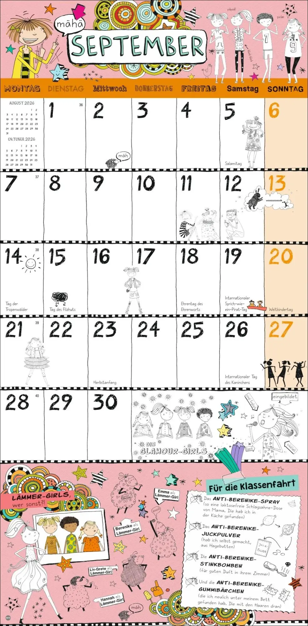 Bild: 9783756411283 | Lotta-Leben Broschurkalender 2026 | Alice Pantermüller | Kalender