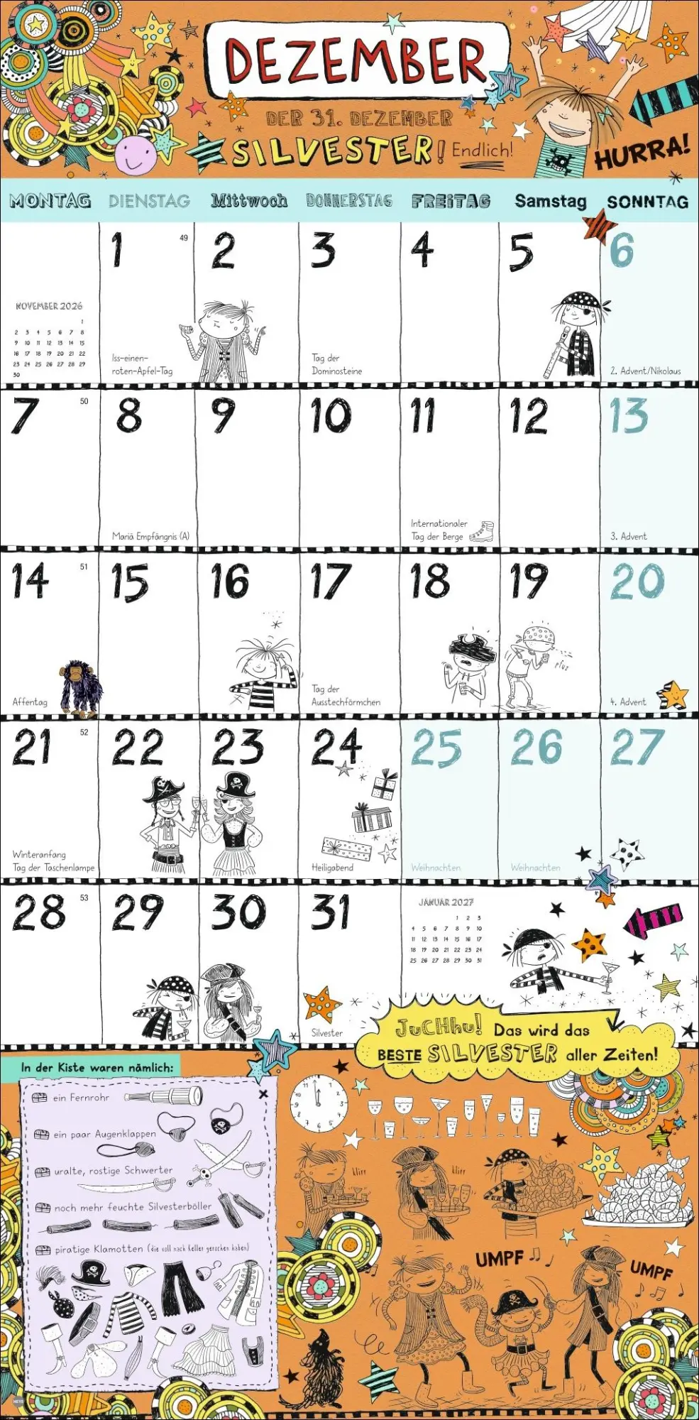 Bild: 9783756411283 | Lotta-Leben Broschurkalender 2026 | Alice Pantermüller | Kalender