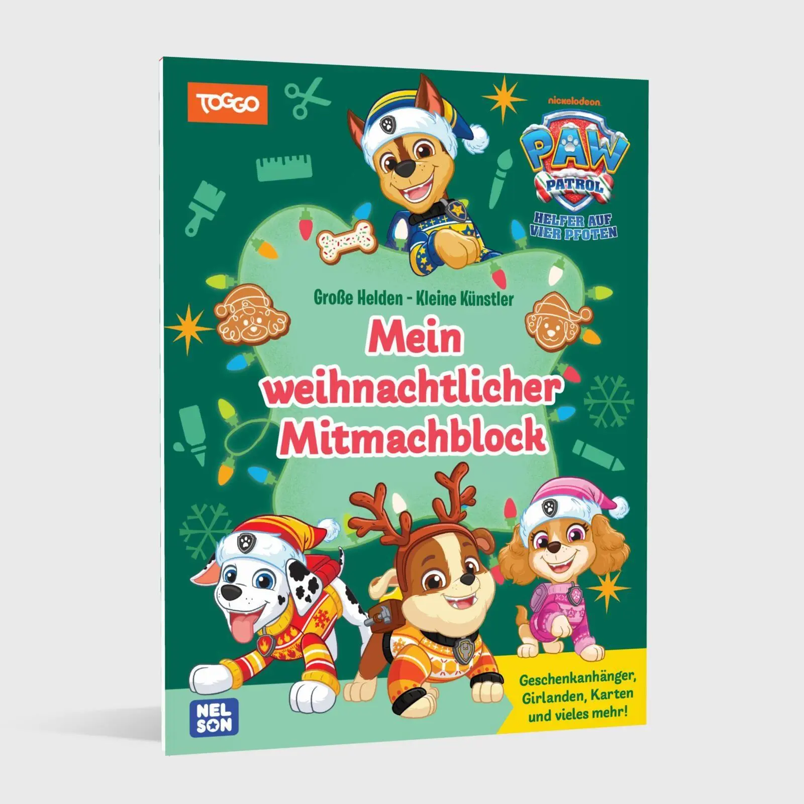 Bild: 9783845131283 | PAW Patrol Mitmachbuch: Mein weihnachtlicher Mitmachblock | Buch
