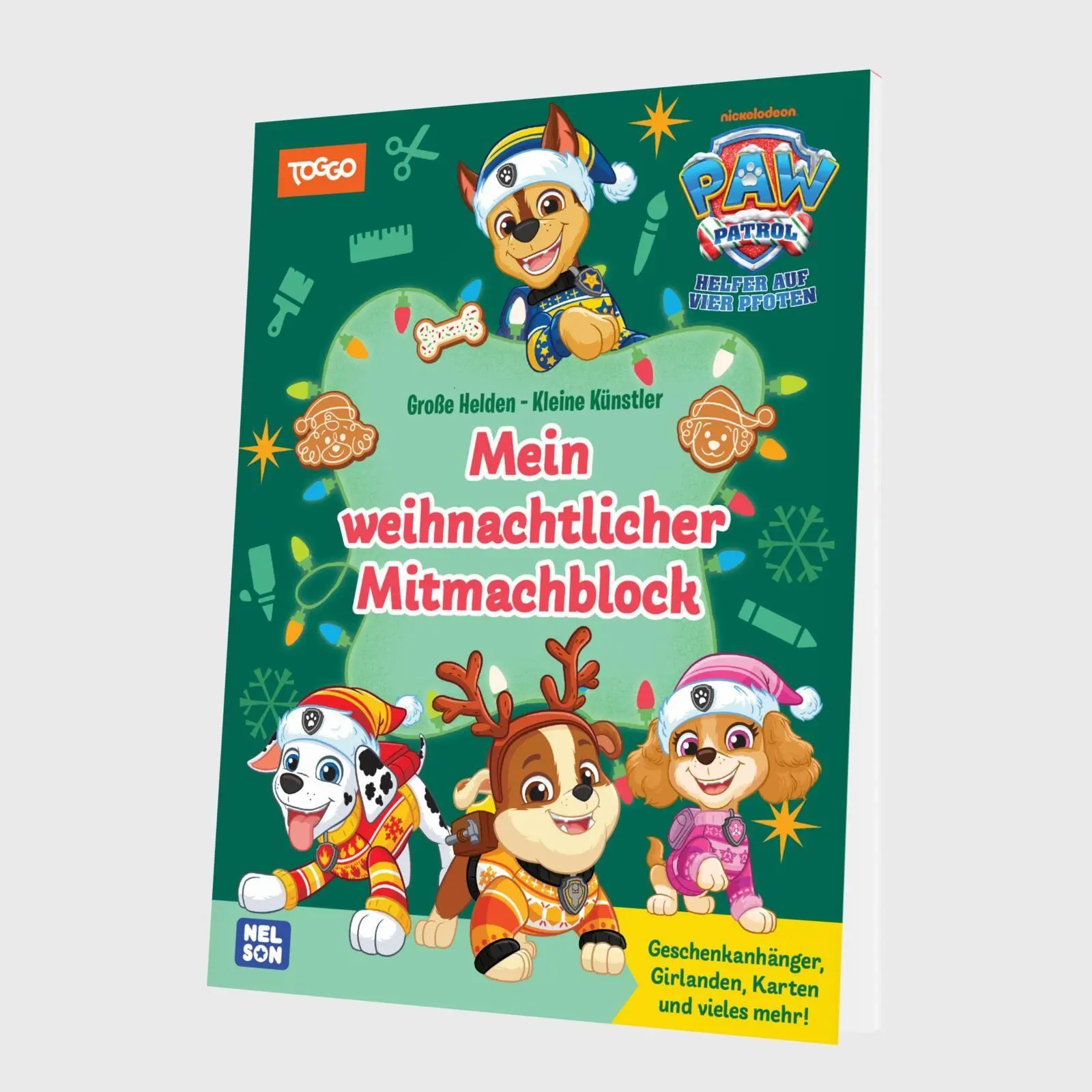 Bild: 9783845131283 | PAW Patrol Mitmachbuch: Mein weihnachtlicher Mitmachblock | Buch