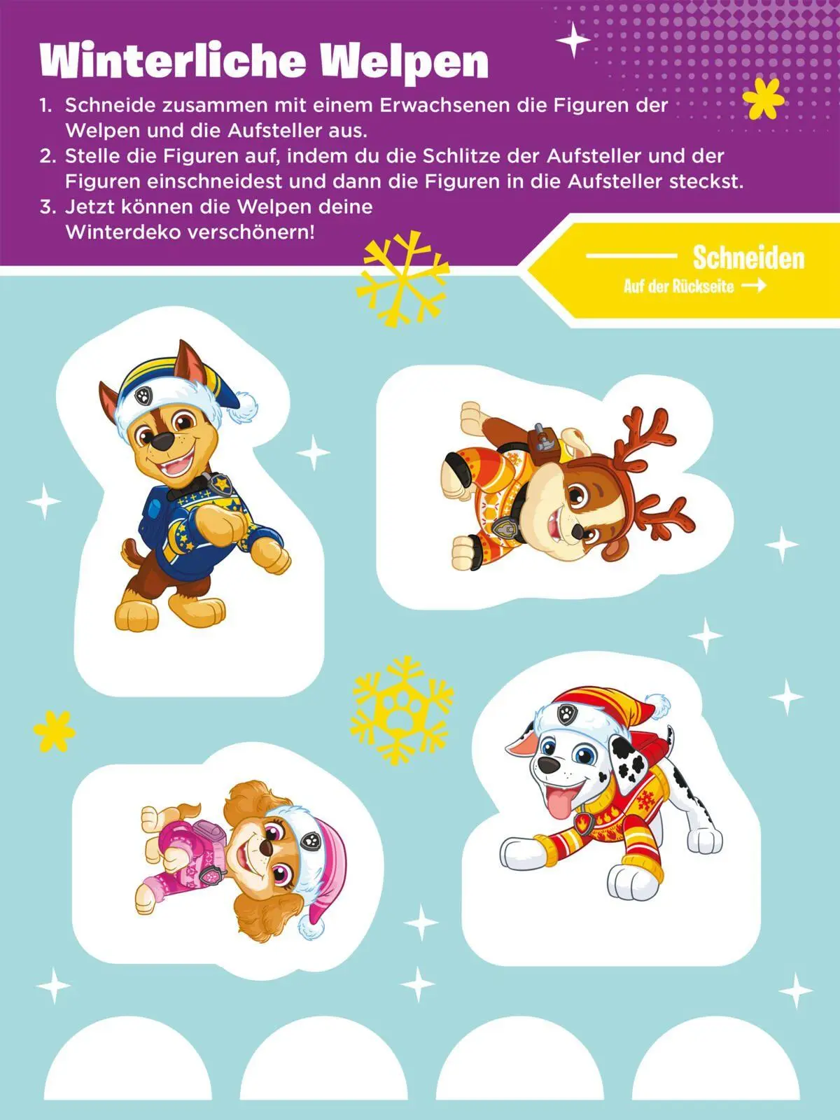 Bild: 9783845131283 | PAW Patrol Mitmachbuch: Mein weihnachtlicher Mitmachblock | Buch