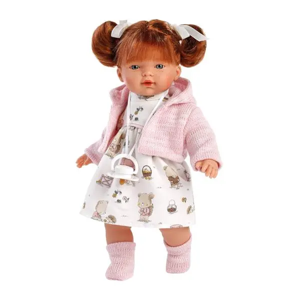 Cover: 8426265331383 | Babypuppe Lea rothaarig 33cm | 1033138 | LLORENS | EAN 8426265331383