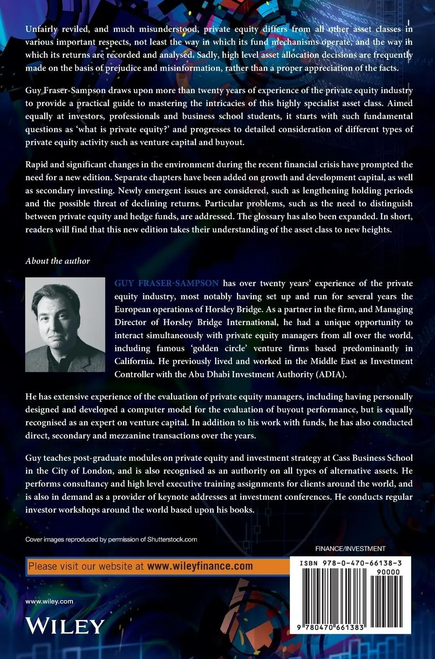 Rückseite: 9780470661383 | Private Equity as an Asset Class | Guy Fraser-Sampson | Buch | 280 S.