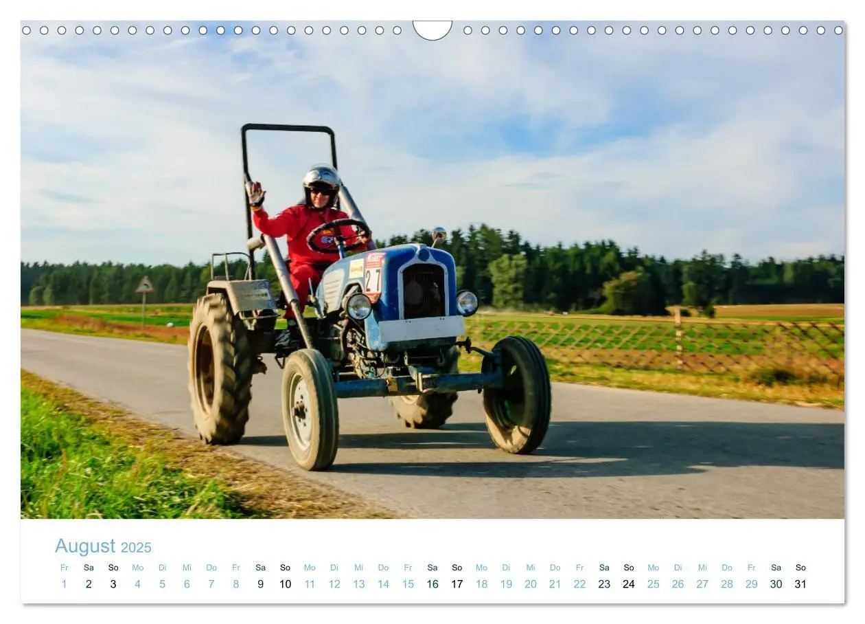 Bild: 9783435021383 | Traktorrennen - die 24 Stunden von Reingers (Wandkalender 2025 DIN...