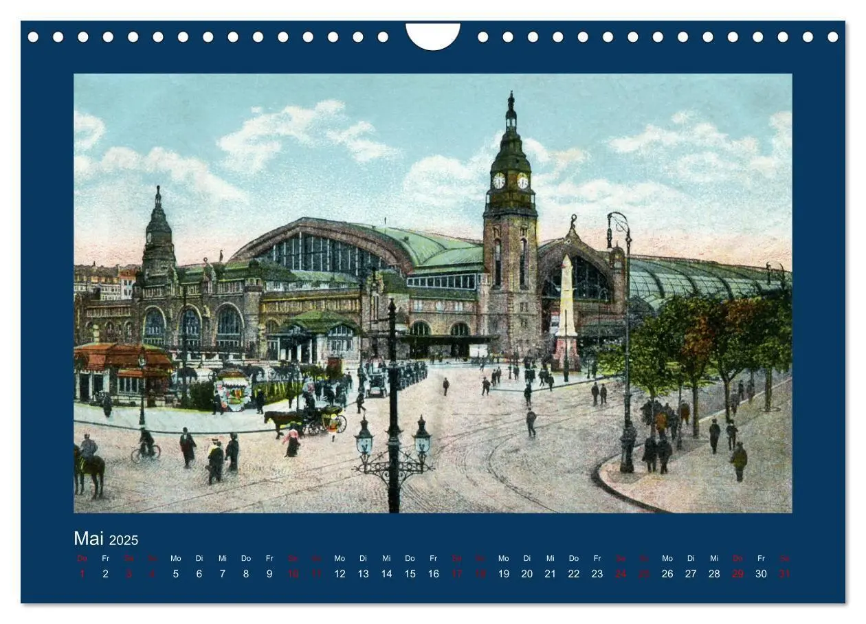 Bild: 9783435261383 | Lebendiges Hamburg von 1888 bis 1918 (Wandkalender 2025 DIN A4...