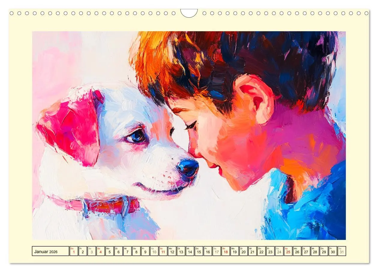 Bild: 9783457351383 | Mensch und Hund. Herzensverbindungen (Wandkalender 2026 DIN A3...