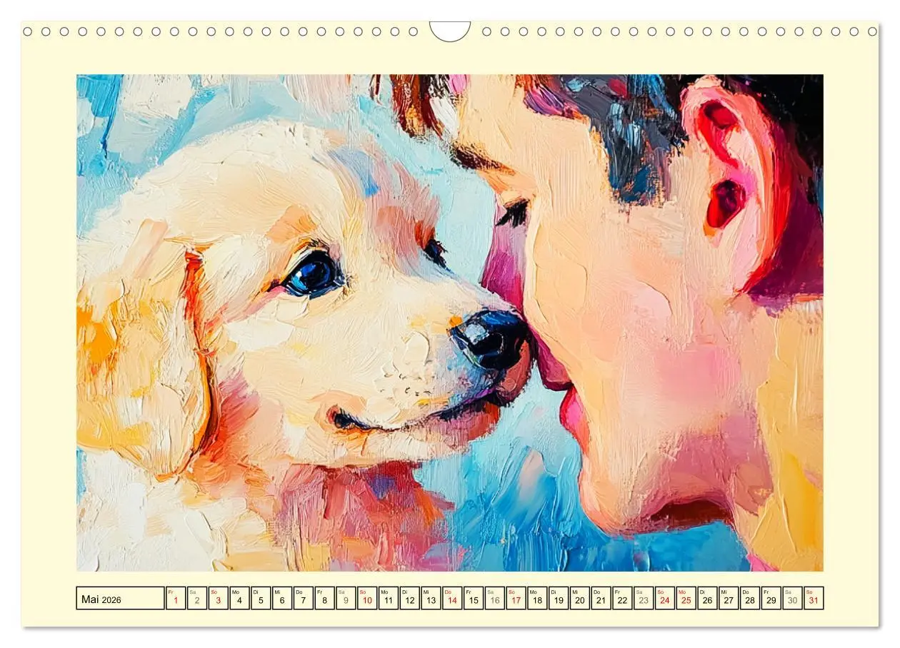 Bild: 9783457351383 | Mensch und Hund. Herzensverbindungen (Wandkalender 2026 DIN A3...