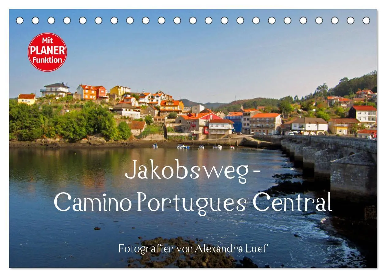 Cover: 9783457731383 | Jakobsweg - Camino Portugues Central (Tischkalender 2026 DIN A5...