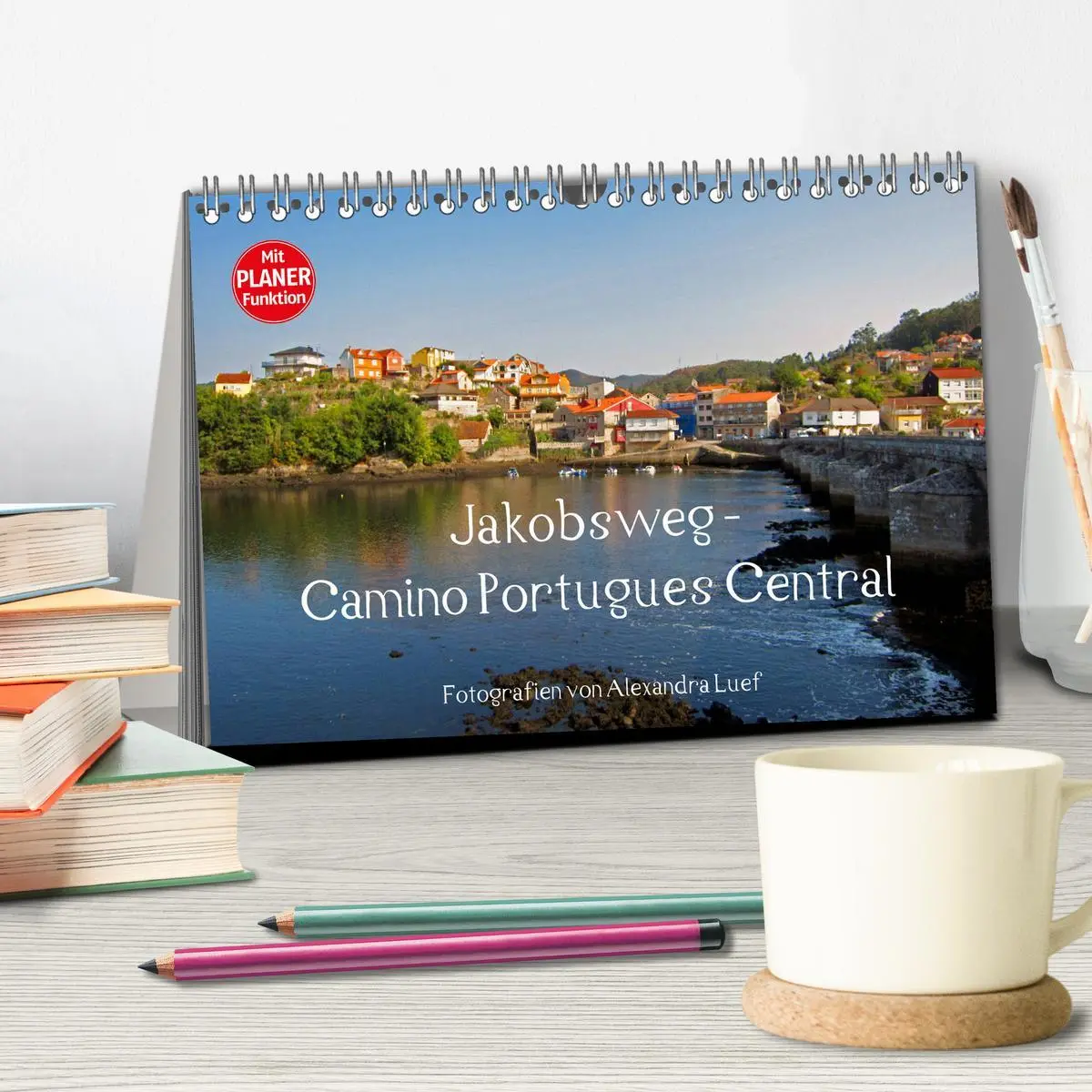 Bild: 9783457731383 | Jakobsweg - Camino Portugues Central (Tischkalender 2026 DIN A5...