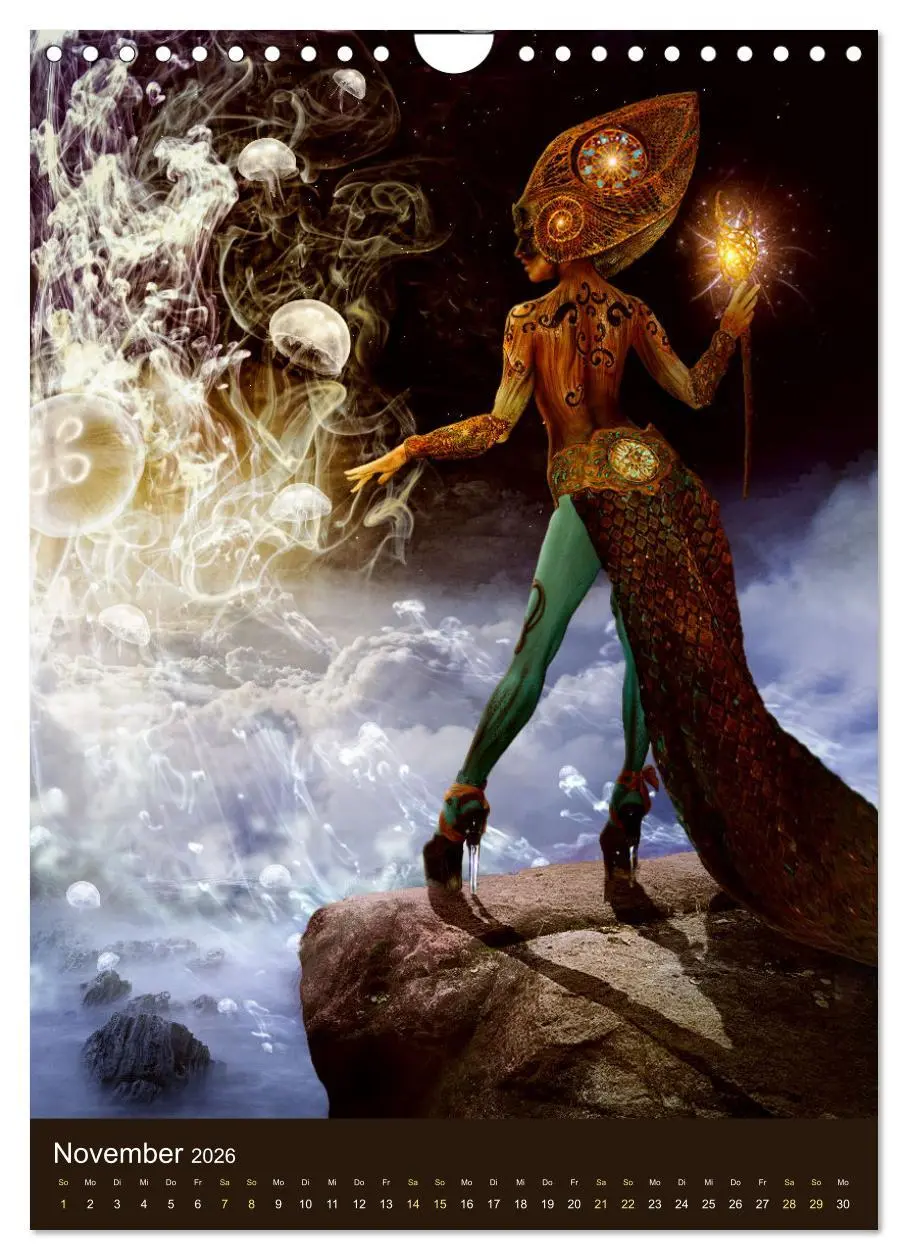 Bild: 9783516371383 | Bodypainting Adventures (Wandkalender 2026 DIN A4 hoch), CALVENDO...